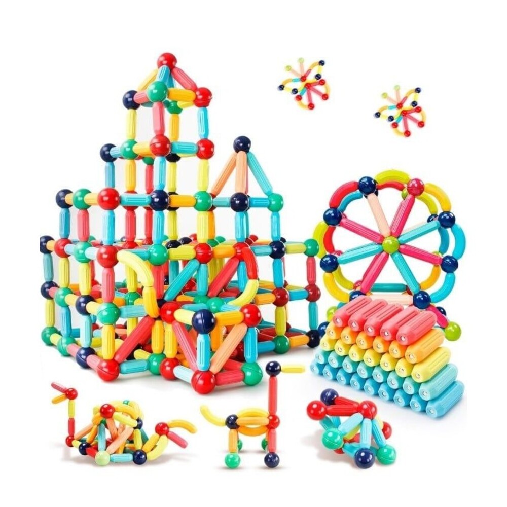 36 piece magnetic building sticks & balls set
